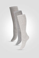 SRIGAMISH - 3 זוגות גרבי גברים גווני אפור - MASHBIR//365