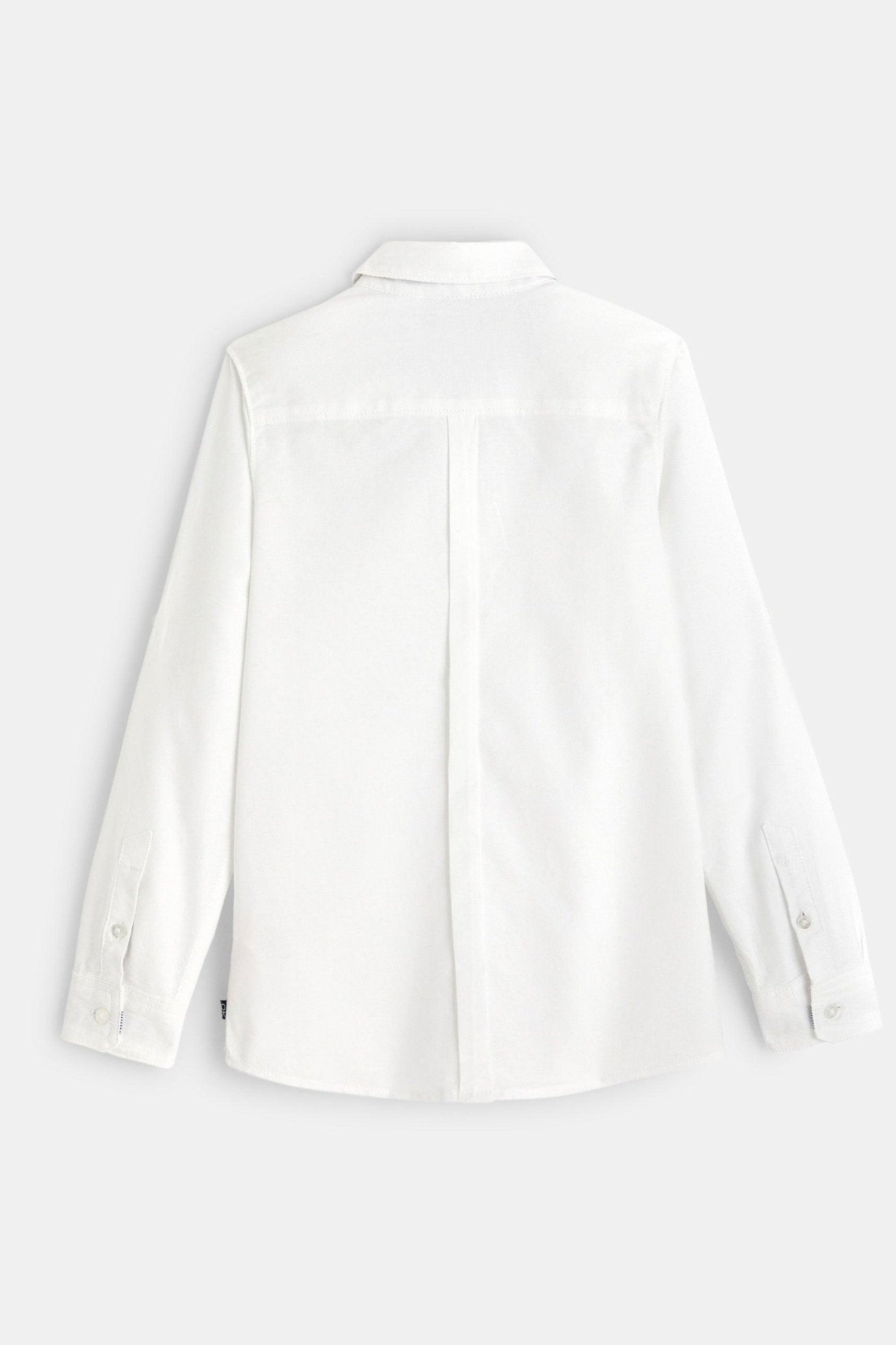 חולצת Oxford לבנה מכופתרת לנערים - MASHBIR//365