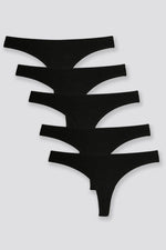 DELTA - 5 תחתוני חוטיני במארז BASIC PACK - MASHBIR//365