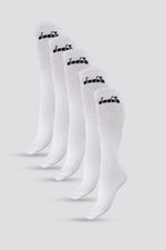 DIADORA - 5 זוגות גרבי ספורט בצבע לבן 35-41 - MASHBIR//365