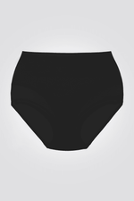 תחתונים מחטבים גזרה גבוהה בצבע שחור - MASHBIR//365