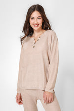 סט פיג’מה סרוגה LIGHT JAQUARD