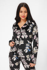 סט פיג’מה קטיפה MINNIE