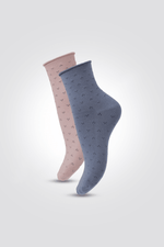 2 זוגות גרביים לנשים אורך רבע - MASHBIR//365