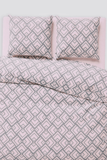 סט מצעים יחיד 120/200 ס"מ כותנה דגם GEOMETRIC - MASHBIR//365