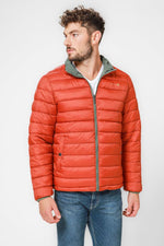 מעיל דו צדדי בצבע ירוק זית וכתום - MASHBIR//365