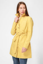 ג'קט זמש ארוך בצבע צהוב - MASHBIR//365