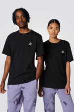 טישירט יוניסקס GO-TO EMBROIDERED STA בצבע שחור - MASHBIR//365