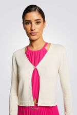 סריג כפתורים בצבע שמנת - MASHBIR//365