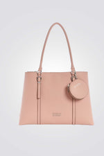 תיק יד בצבע פודרה