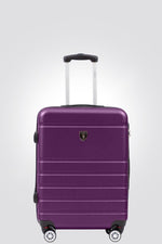 מזוודה קשיחה בינונית 24" דגם 1807 בצבע סגול - MASHBIR//365