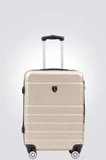 מזוודה קשיחה בינונית 24" דגם 1807 בצבע שמפנייה - MASHBIR//365