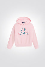 סווטשירט בי קול בצבע ורוד לילדות - MASHBIR//365