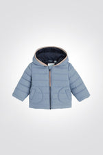 מעיל מחמם בצבע כחול בהיר לתינוקות - MASHBIR//365