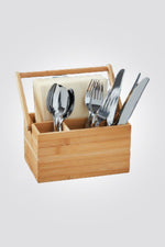 מעמד סכו''ם עץ במבוק - MASHBIR//365