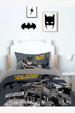 סט מצעים 90/200 יחיד כותנה דגם באטמן - MASHBIR//365