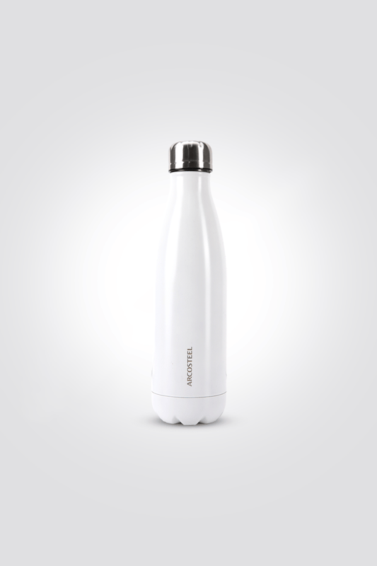 ARCOSTEEL - בקבוק דקאל נירוסטה 500 מ"ל בצבע לבן - MASHBIR//365