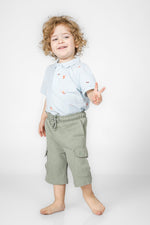 OKAIDI - ברמודה לילדים בצבע ירוק זית - MASHBIR//365