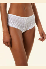 ETAM - בוקסרון תחרה CHERIE CHERIE בצבע לבן - MASHBIR//365