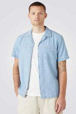 WRANGLER - DENIM BLUE מכופתרת - MASHBIR//365