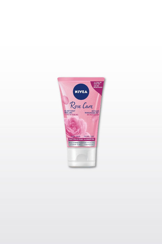 NIVEA - FACE WASH ג'ל ניקוי פנים בתוספת מי ורדים 150 מ"ל - MASHBIR//365
