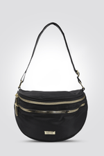 KENNETH COLE - פאוץ' עם רוכסן והדפס לוגו - MASHBIR//365