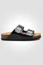 Scholl - כפכף נוחות לנשים JOSEPHINE בצבע שחור לכה - MASHBIR//365