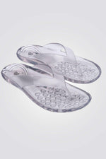 MELISSA - כפכפים HE REAL JELLY FLIP FL שקוף - MASHBIR//365
