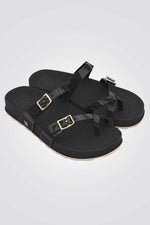 ZAXY - כפכפים לנשים SMART SLIDE בצבע שחור - MASHBIR//365