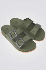 ZAXY - כפכפים לנשים ZAXY PARTNER בצבע זית - MASHBIR//365