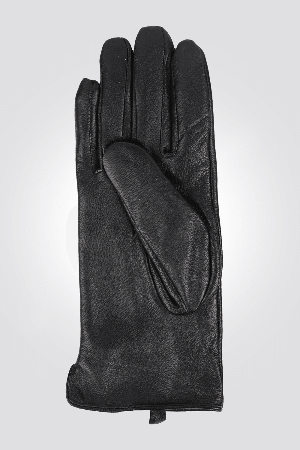 KENNETH COLE - כפפות עור לנשים בצבע שחור - MASHBIR//365