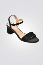 סנדל עקב דגם D25RXB בצבע שחור - MASHBIR//365