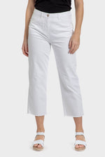 PUNT ROMA - ג'ינס גזרה גבוהה בצבע לבן - MASHBIR//365