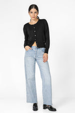 KENNETH COLE - ג'ינס ישר לנשים בצבע כחול בהיר - MASHBIR//365