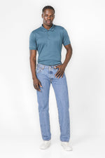 LEVI'S - ג'ינס לגברים STONEWASH 193 בצבע כחול - MASHBIR//365