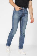 LEVI'S - ג'ינס משופשף MED INDIGO 511 SLIM - MASHBIR//365