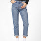 KENNETH COLE - ג'ינס מותן נמוכה בצבע כחול בהיר - MASHBIR//365 - 6