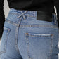 KENNETH COLE - ג'ינס מותן נמוכה בצבע כחול בהיר - MASHBIR//365 - 8