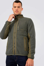 TIMBERLAND - ג’קט פליז קלאסי בצבע ירוק - MASHBIR//365