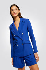 MORGAN - ג'קט לנשים בצבע כחול - MASHBIR//365