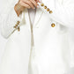 KENNETH COLE - ג'קט מחוייט 2 כפתורים בחזית בצבע לבן - MASHBIR//365 - 6