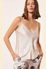 ETAM - גופיית סאטן OMBRELLE קרם - MASHBIR//365