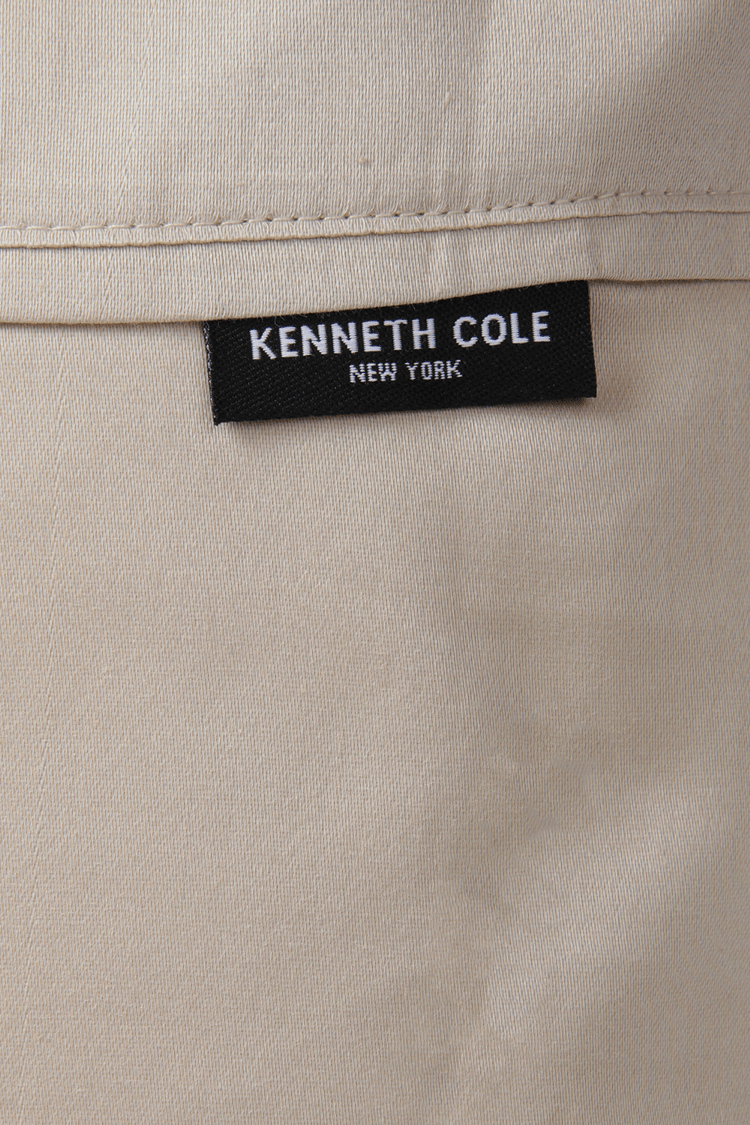 KENNETH COLE - ציפית לכרית 100% כותנה באריגת סאטן בצבע בז - MASHBIR//365