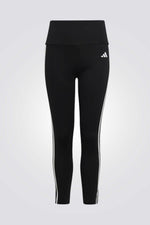 ADIDAS - טייץ 7/8 ESSENTIALS AEROREADY 3-STRIPES לנערות בצבע שחור - MASHBIR//365