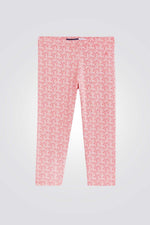 OKAIDI - טייץ לילדות בצבע ורוד עם הדפס - MASHBIR//365