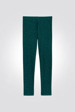 OKAIDI - טייץ לילדות הדפס מנומר ירוק - MASHBIR//365