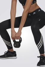 ADIDAS - טייץ TECHFIT 3-STRIPES 7/8 לנשים בצבע שחור - MASHBIR//365