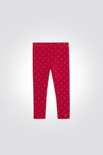 OBAIBI - טייץ ורוד עם הדפס נקודות לתינוקות בנות - MASHBIR//365