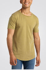 LEE - טישירט AMMONITE בצבע חרדל - MASHBIR//365