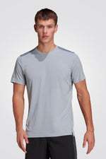 ADIDAS - טישירט בצבע אפור OWN THE RUN TEE - MASHBIR//365